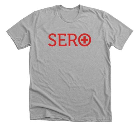 Sero Project Logo Shirt, a Athletic Heather Premium Unisex Tee