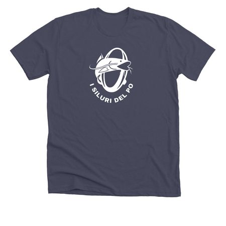 Pesce grande, a Heather Midnight Navy Premium Unisex Tee