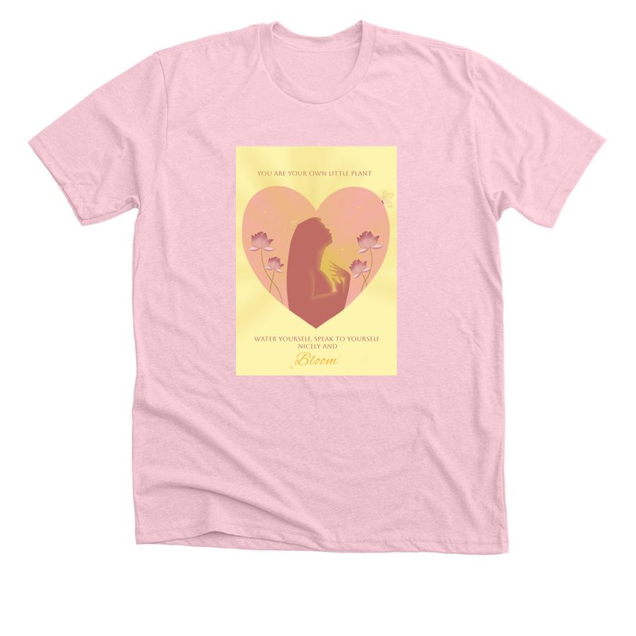 SLH Merch Design Contest: Winning Design, a Heather Pink Premium Unisex Tee