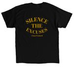 #ZaneTrained Gear, a Black Classic Unisex Tee (back-view)