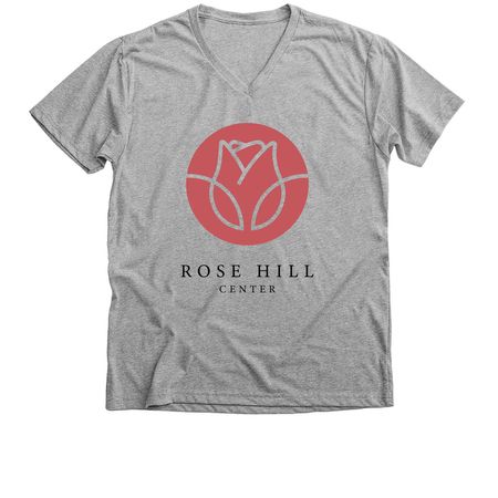 V Neck T-shirt, a Athletic Heather Premium V-Neck Tee