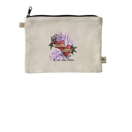 Tattoo Money, a Natural 9"x7" Hemp Blend Pouch