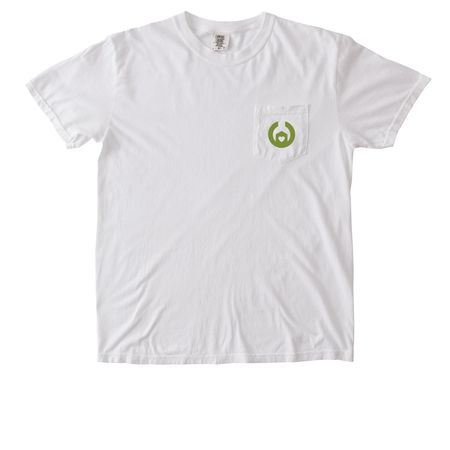 30 Years of Families Served, a White Comfort Colors Pocket Tee