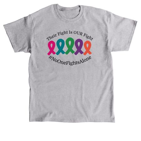 Their Fight Is Our Fight 2025, a Sport Grey Classic Unisex Tee