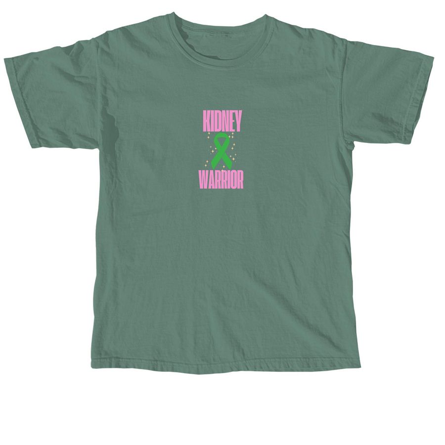 Suzie's Kidney Transplant Journey, a Light Green Comfort Colors Unisex Tee