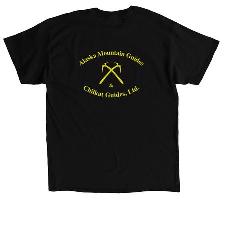 AMG/CG&nbsp;, a Black Classic Unisex Tee (back-view)