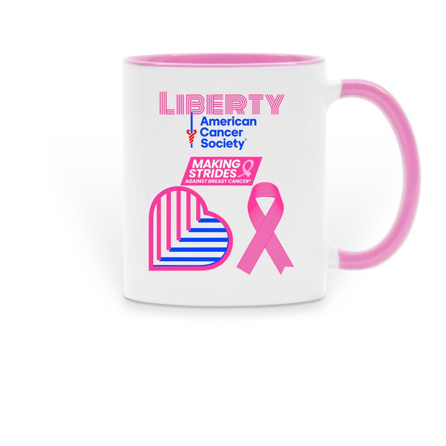 Dispatch & Control&nbsp;, a Pink Two-Tone Ceramic Mug