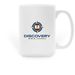 Life Saving Device - Color Logo, a White Large Coffee Mug