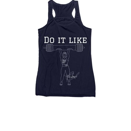 Do It Like Dani 2, a Navy Women's Racerback