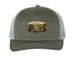 Heritage Area Badge Hat, a Beetle/ Quarry Printed Five-Panel Trucker Cap