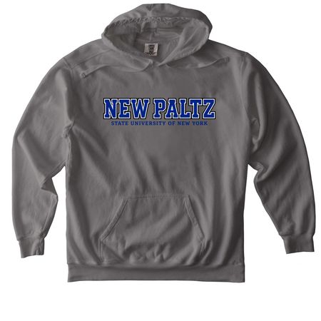 College Pride, a Grey Comfort Colors Pullover Hoodie