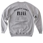 County Line 5 Nationals Shirt, a Sport Grey Softstyle Crewneck Sweatshirt (back-view)