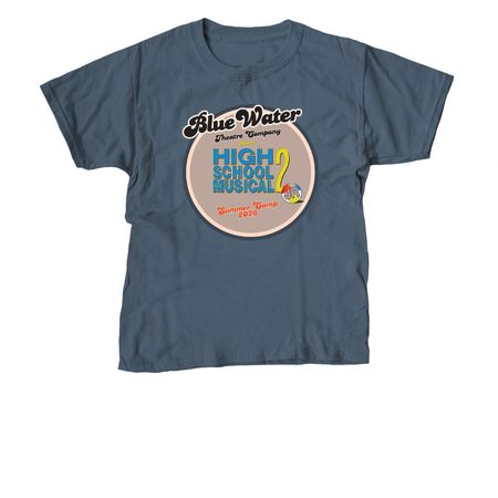 HSM 2 Camp Shirts, a Indigo Youth Unisex Tee
