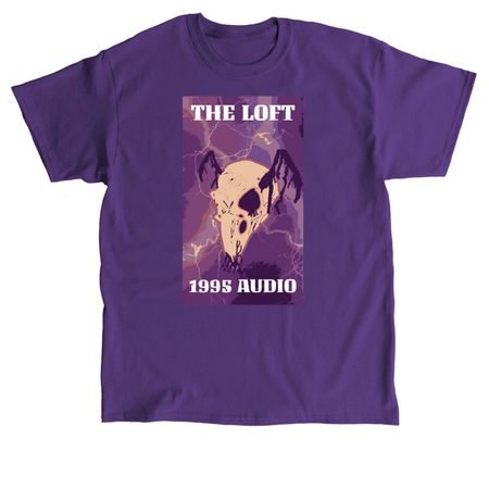 Loft/1995 Audio Collab Tee&nbsp;, a Purple Classic Unisex Tee