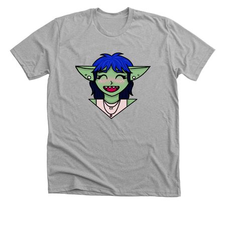 Happy Gobo, a Athletic Heather Premium Unisex Tee