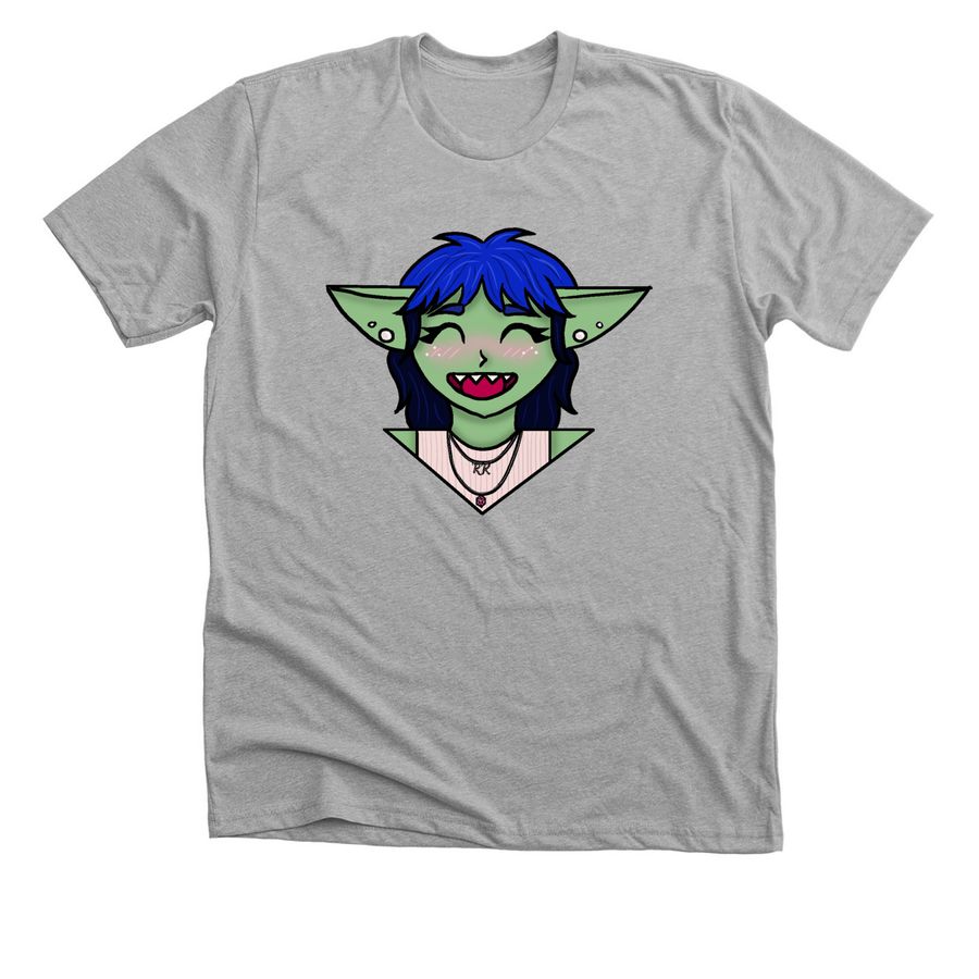 Happy Gobo, a Athletic Heather Premium Unisex Tee