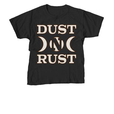 dustNrust 3.33, a Black Youth Unisex Tee