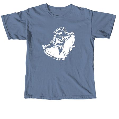 Santa Monica Folklorico Attire, a Blue Jean Comfort Colors Unisex Tee