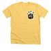 Mighty Nate Sticker Shirt, a Heather Yellow Gold Premium Unisex Tee