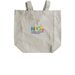NPCS Totes, a Natural Recycled Cotton Tote Bag (back-view)