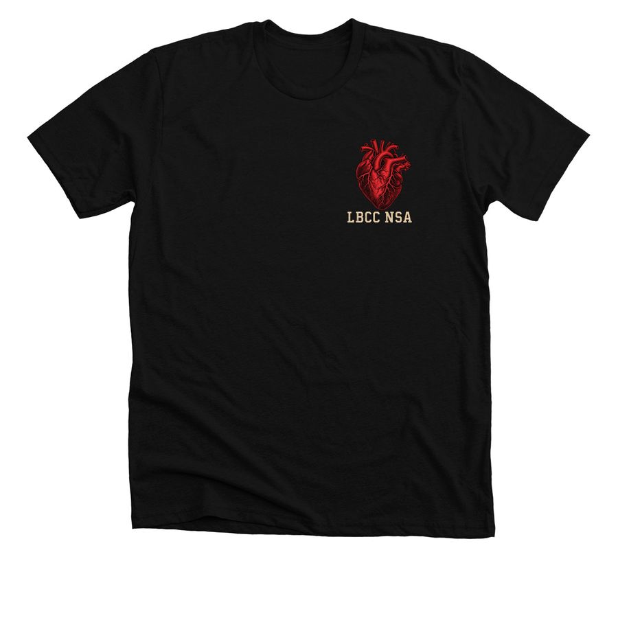 Anatomy of an NSA Student, a Solid Black Blend Premium Unisex Tee
