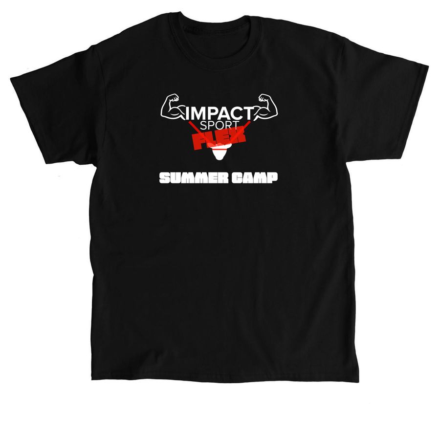 IMPACT SPORT CAMP (COACHES), a Black Classic Unisex Tee