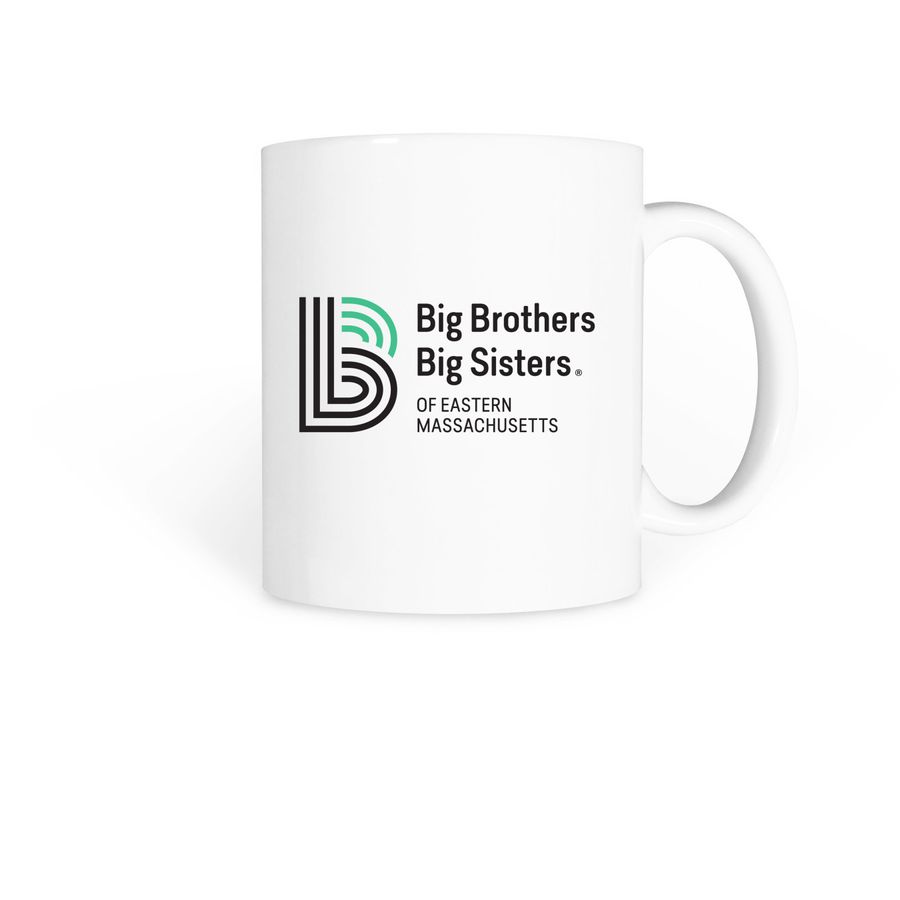 Big Brothers Big Sisters Mug, a White Coffee Mug