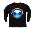 JSC, a Black Youth Long Sleeve Tee (back-view)