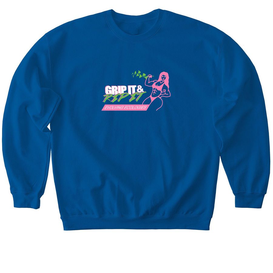 Grippers, a Royal Softstyle Crewneck Sweatshirt