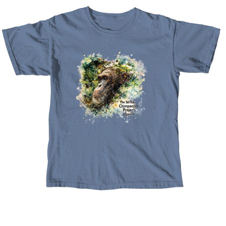 World Chimpanzee Day, a Blue Jean Comfort Colors Unisex Tee