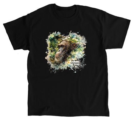 World Chimpanzee Day, a Black Classic Unisex Tee