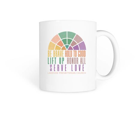 Blessing Life Mugs, a White Coffee Mug