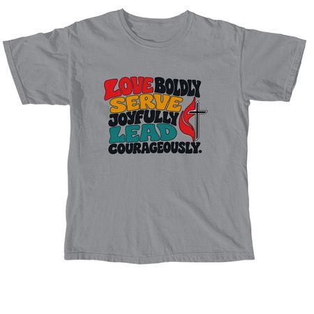Mission Trip: UMC Tee, a Granite Comfort Colors Unisex Tee