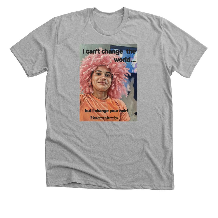 Team Wonder Wigs, a Athletic Heather Premium Unisex Tee