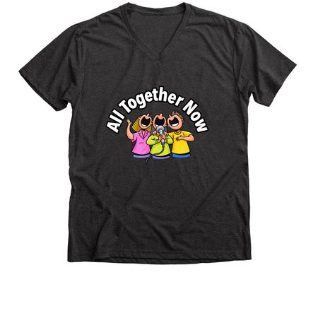 ATN Shirts, a Dark Grey Heather Premium V-Neck Tee