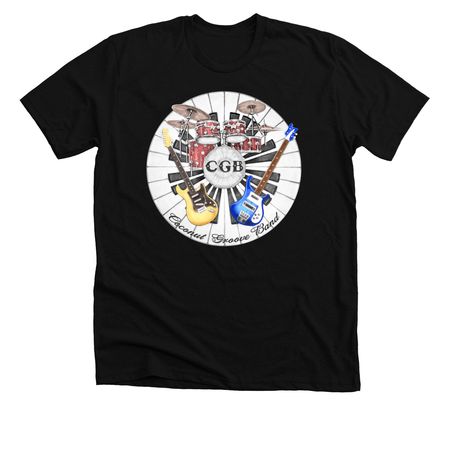 CGB Shirt Shop, a Solid Black Blend Premium Unisex Tee