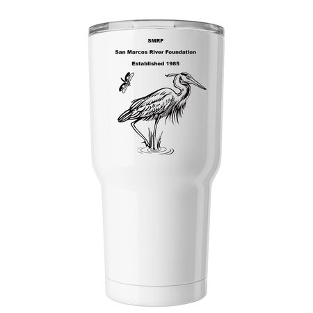 SMRF Holiday Tumblers, a White Insulated Tumbler