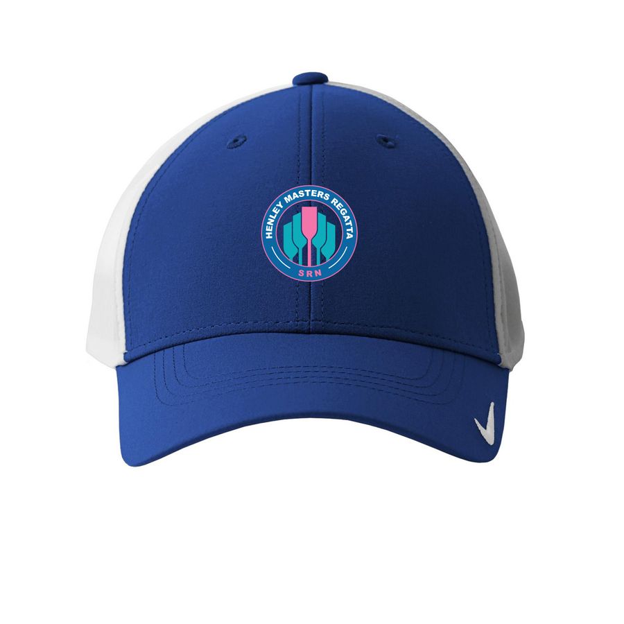 SRN Henley Master Regatta Cap, a Game Royal/ White Printed Nike Dri-FIT Legacy Performance Cap
