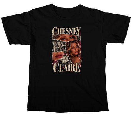 Chesney Claire Torn Pictures T-Shirts & More, a Black Comfort Colors Unisex Tee