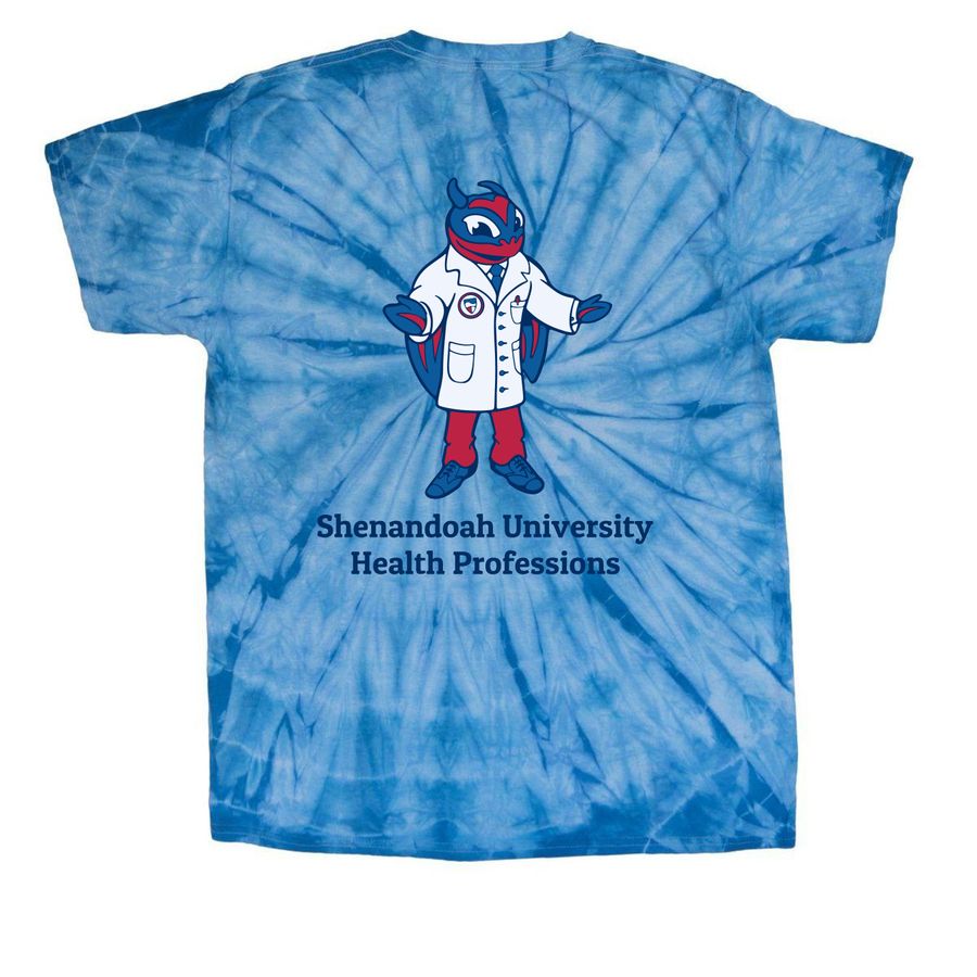 Health Professions&nbsp;Buzzy Design, a Baby Blue Classic Tie Dye Tee