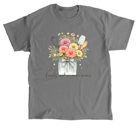 FCS Flower Tee, a Charcoal Classic Unisex Tee