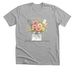 FCS Flower Tee, a Athletic Heather Premium Unisex Tee