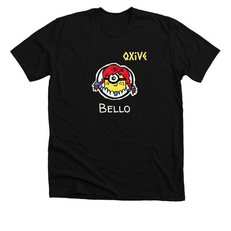 Wendys x monster, a Solid Black Blend Premium Unisex Tee
