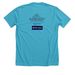 2026 Cat Yoga Apparel&nbsp;, a Heather Aqua Premium Unisex Tee (back-view)