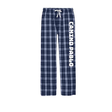 Camino Pablo PJs, a True Navy Flannel Pajama Pant