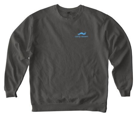 Camp Kesem Summit Merch&nbsp;, a Pepper Comfort Colors Crewneck Sweatshirt