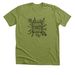 Common Ground Collective Roots, a Heather Green Premium Unisex Tee