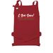 True Zealots Kitchen Apron, a Burgundy Cotton Canvas Pocket Apron