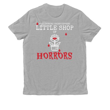 Little Shop of Horrors, a Granite Grey Heather Allmade Organic Cotton Unisex Tee