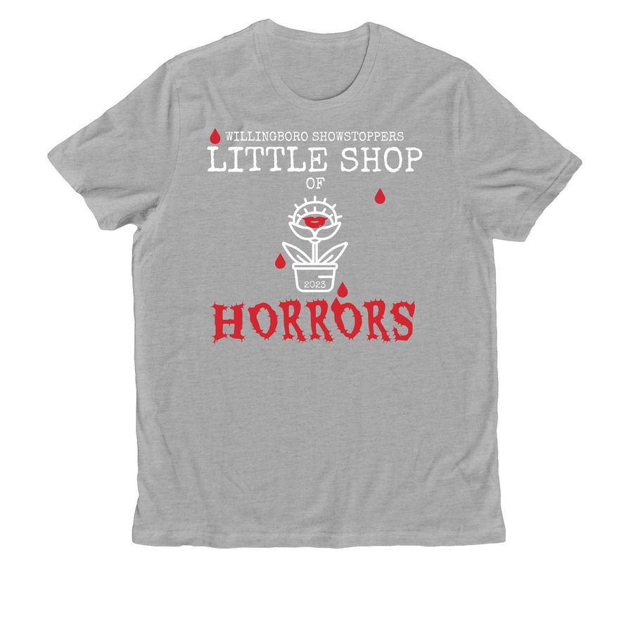 Little Shop of Horrors, a Granite Grey Heather Allmade Organic Cotton Unisex Tee